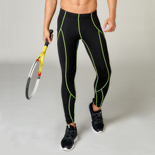 Pantalones de compresión para correr para hombre, mallas deportivas de entrenamiento para gimnasio, ropa deportiva para correr, pantalones ajustados para Yoga 2024 - compra barato