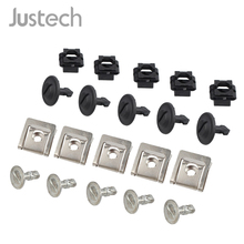 Justech-Kit de reparación para debajo de la cubierta del motor, juego de Clip para arco de rueda 8D0805121 4A0805121A para Audi 100 A3 A4 A6 A8 Coupe TT, 20 unidades 2024 - compra barato