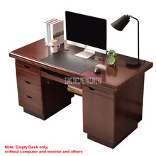 1,2 м длина простой домашний Офисный Компьютерный стол письменный стол с 3 ящиками для хранения книг домашний игровой ПК мебель Рабочий стол 2024 - купить недорого