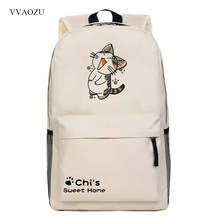 Cartoon Anime Chi's Sweet Home Backpack Chi Cute Cat Printing Nylon Shoulder Bag Middle School Student Schoolbags Kids Gift 2024 - buy cheap