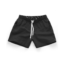 Summer New Man Casual Solid Straight Drawstring Shorts Four Colors S-2XL Mid Waist Beach Shorts 2024 - buy cheap