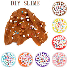 Fluffy Foam Slime Clay Toys Light Soft Chocolate Pearls Fluffy Slime Scented Stress Relief Sludge Kids Toys for Children k319 2024 - buy cheap