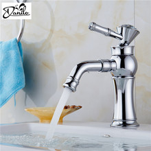 Sell Like Hot Cakes Bathroom Faucet Contemporary Chrome Brass Basin Sink Mixer Tap Single Handle Deck Mounted Bathroom Faucets 2024 - buy cheap