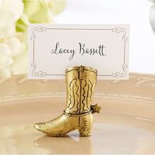 200PCS Western Country Cowboy Boot Place Card Holders Wedding Decoration Gifts Party Table Supplies Bulk Free shipping 2024 - buy cheap