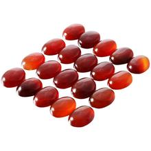 10pcs/lot Red Carnelian Agates Bead Cabochon 13*18mm Oval Gem stone Jewelry Cabochon bead ring face 2024 - buy cheap