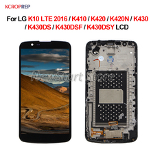 Для LG K10 LTE 2016 ЖК-дисплей с сенсорным экраном в сборе 5,3 "для LG K10 LTE 2016 K410 K420 K420N K430 K430DS K430DSF k430dssy LCD 2024 - купить недорого