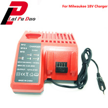 Power Tool Li-ion Battery Charger Replacement for Milwaukee M18 10.8V 12V 18V M12 M18 48 - 11 2024 - buy cheap