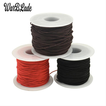 WBL 50m 1mm Polyester Elastic Thread Cord Beading Stretch Cord String Rope Bead For DIY Bracelet Necklace Jewelry Making 2024 - buy cheap