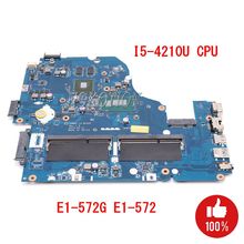 NOKOTION-placa base Z5WAH LA-B162P para portátil, para Acer aspire E1-572G E1-572 CPU 820M GPU DDR3 NBMLB11004 NB.MLB11.004 2024 - compra barato