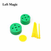 Nail Spike Through Coin Penetrate The Drum Magic Props Funny Gadgets Close Up Tricks Illusion Kids Toy Magic Tricks 2024 - buy cheap