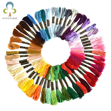 50colors Handmade DIY Embroidery Threads Colorful Embroidery Threads Household Sewing Handmade thread LYQ 2024 - buy cheap