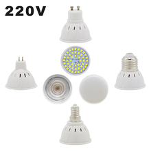 220V LED Corn Bulbs E27 E14 MR16 GU10 Light Bulb Lampada Ampoule Spotlight 48 LEDs Chip 2835 SMD Bombillas LED Lighting Lamp Cup 2024 - buy cheap