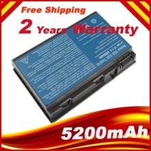 5200mah 10.8v laptop battery for acer Extensa 5220 5620Z 5630 5630G 7220 7620 7620G 5235 Series TM00741 TM00751 GRAPE32 6cell 2024 - buy cheap