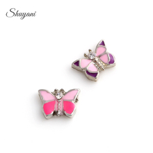 Pingentes de borboleta coloridos 20 tamanhos, pingentes flutuantes para pendentes com frete grátis lc063 # 2024 - compre barato