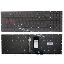 Novo teclado americano para notebook acer nitro 5 drive drive americano teclado retroiluminado 2024 - compre barato