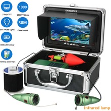 Maotewang-câmera de vídeo para pesca subaquática, kit com 6 lâmpadas infravermelhas de 6w, monitor colorido de 7 polegadas, 15m, 20m, 30m, 1000tvl 2024 - compre barato
