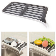 Drain Rack Plastic Dish Drainer Dryer Tray Large Sink Drying Rack Worktop Kitchen Organizer Drying Rack Kitchen Rack 2024 - buy cheap