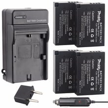 4Pcs Probty LP-E17 LPE17 LP E17 Battery + Charger Kit for Canon EOS 750D 760D 8000D M3 M5 Rebel T6i T6s KISS X8i Digital Camera 2024 - buy cheap