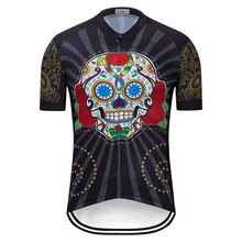 Weimostar High Quality Cycling Jersey Skull Bicycle Clothing Maillot Ciclismo Quick Dry MTB Bike Jersey Anti-sweat Cycling Shirt 2024 - buy cheap