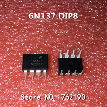 100PCS/LOT A6N137 6N137 high-speed optocoupler DIP DIP-8 09 2024 - buy cheap