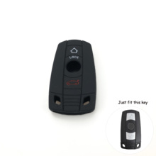3 Button Silicone Car Remote Key Fob Shell Cover Case For BMW 1 3 5 6 7 Series X3 X5 E36 E39 E90 E91 E92 E60 Skin Holder 2024 - buy cheap
