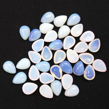 2016 Fashion opal stone teardrop CAB CABOCHON beads for jewelry making 10x14mm wholesale 50pcs/lot  free shipping 2024 - buy cheap