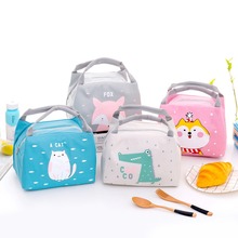 Fashion Cartoon Cute Lunch Bag For Women Girl Kids Children Thermal Insulated Lunch Box Tote Food Picnic Bag Milk Bottle Pouch 2024 - buy cheap