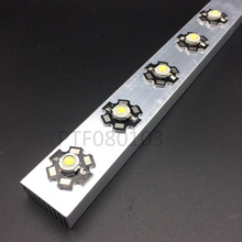 2pcs/lot High Power LED aluminum Heatsink 300mm*25mm*12mm for 1W,3W,5W led emitter diodes 2024 - buy cheap