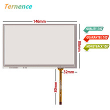 Сенсорный экран 6 дюймов для Tianma TM060RDH01 A060FW02, 2 шт., сенсорная панель для рукописного ввода, стеклянный экран 146 мм * 88 мм, сенсорный экран, бесплатная доставка 2024 - купить недорого