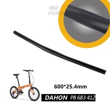 Guidão de bicicleta dobrável, acessórios de modificação de bicicleta 600mm 25.4mm, horizontal, da hon p8 683 412 2024 - compre barato