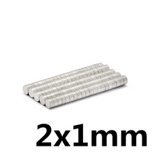 *200pcs 2 x 1 mm N35 Super Strong Powerful Small Round Rare Earth Neodymium Magnets 2 * 1 mm 2024 - buy cheap