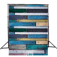 Old Blue Wooden Board Grunge Portrait Photography Backgrounds Customized Photographic Backdrops For Photo Studio Baby Shower Pet 2024 - buy cheap
