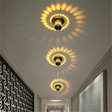 Spiral Hole Wall Lamp Surface Install LED Light Super Cool Warm White Luminaire KTV Light Home Decoration Dropshipping QE 2024 - buy cheap