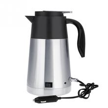 12V/24V 1300ml Electric Kettle Stainless Steel In-Car Travel Trip Coffee Tea Heated Mug Motor Hot Water For Car Or Truck Use 2024 - buy cheap