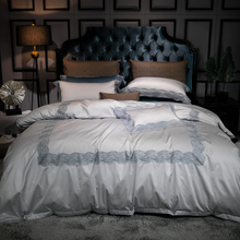 4Pcs High TC Egypt Cotton Classic retro antiquity Luxury Bedding Set Lace Duvet cover set Bed Sheet Pillowcases Queen King Size 2024 - buy cheap