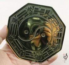 Espelho de bronze antigo de meshach talisman de feng shui 2024 - compre barato