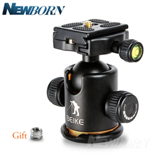 BEIKE Aluminum BK-03 Camera Tripod Ball Head with Quick Release Plate Pro Camera Tripod Max load to 8kg 2024 - buy cheap