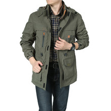 Мужская армейская военная куртка, дышащий ветрозащитный плащ, водонепроницаемая куртка с несколькими карманами, ветровка, куртка-бомбер с мягкой оболочкой 2024 - купить недорого