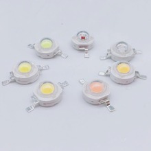 50PCS/lot LED Chips High Power 1W 3W 5W White Blue Green Yellow Red Amber Cyan Orange 30mil 45mil Lamp Matrix Bulb light NO PCB 2024 - buy cheap