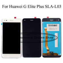Pantalla LCD completa para Huawei G Elite Plus, montaje de digitalizador con pantalla táctil de 5,0 pulgadas, color negro/Blanco/dorado, envío gratis, SLA-L03 2024 - compra barato