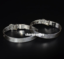 20PCS 10mm Width *210mm Length Stainless Steel Bracelets Fit 10MM Slide Charms 2024 - buy cheap