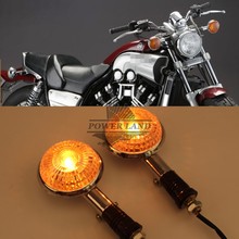 Mototcycle-luces LED de señal de giro para YAMAHA V MAX 1200 XVS 650 XV535, luz ámbar, 1 par 2024 - compra barato