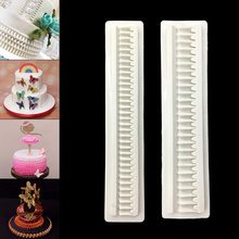 2 Size Cake Side Lace 100% Platinum Silicone Sugarcraft Mould, Fondant Cake Decorating Tools Bakeware 2024 - buy cheap