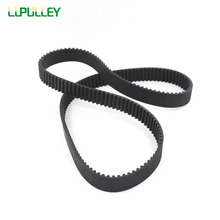 LUPULLEY 1PC HTD8M Black Rubber Timing Belt 1424/1440/1480/1520/1576/1600/1608/1680/1696/1728mm Pitch Length 25/30mm Belt Width 2024 - buy cheap