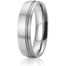 custom full USA size 5 - 15  surgical grade health pure titanium ring stainless steel jewelry for men 2024 - buy cheap