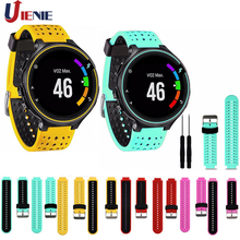 Pulseira de relógio garmin forerunner, pulseira de relógio com troca de silicone para garmin forerunner 230 / 235 / 220 / 620 / 630/735, bracelete inteligente colorido 2024 - compre barato