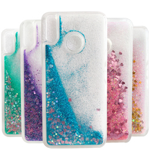 For Huawei P Smart Z Case on Huawei Y9 Prime 2019 Coque Liquid Glitter Soft Silicone cover For Huawei P Smart Z phone case shell 2024 - buy cheap