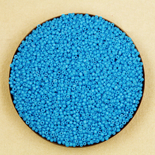 80 g/lote de cuentas espaciadoras sueltas de semilla de vidrio de 2mm, color neón turquesa, para fabricación de joyas y CN-BB009 artesanal DIY 2024 - compra barato