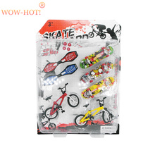 8pcs/set Bicycle Finger Skateboard Toys for Children Sets,Funny Mini Fingers Toy Fingerboards for Kids Birthday Gift 2024 - buy cheap