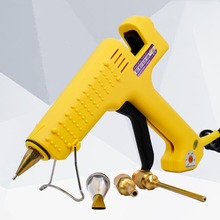 High Power Industrial Grade Hot Glue Gun 200W With 11mm glue sticks  1.5*70mm 6.0*45mm copper Nozzle 3pcs Adjustable Temperature 2024 - buy cheap